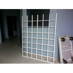 Retail Window Solid Steel Security Bars (2 Windows, 1 Door) Retail Window Solid Steel Security Bars (2 Windows, 1 Door)